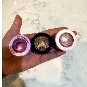 Colourpop Disney eye shadows Hocus Pocus Mulan Tiana discontinued collectable